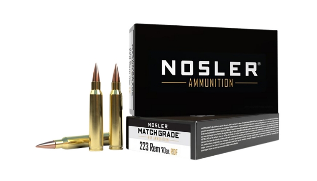 Picture of Nosler Match Grade Rdf 223 Rem 70 Gr Hollow Point Boat-Tail (Rdfhpbt) 20 Per Box/ 40 Cs 