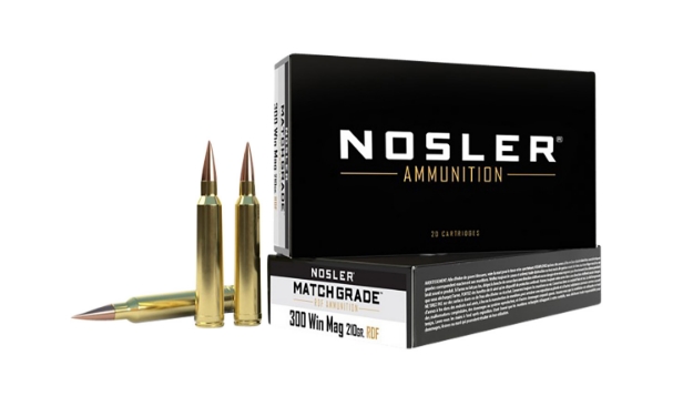 Picture of Nosler Match Grade Rdf Target 300 Win Mag 210 Gr Rdf Hollow Point Boat-Tail (Rdfhpbt) 20 Per Box/ 10 Cs 