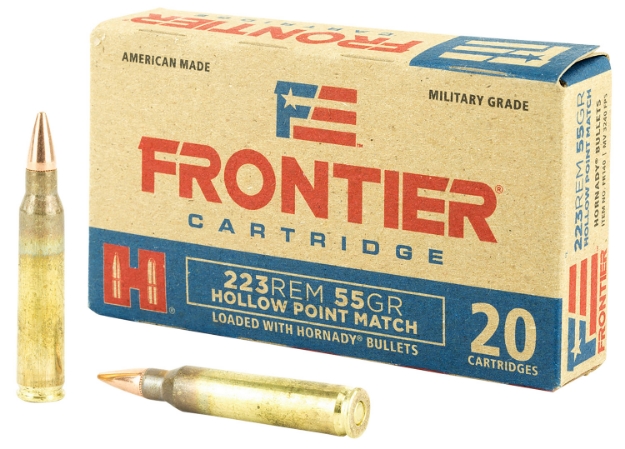 Picture of Frontier Cartridge Military Grade Centerfire Rifle 223 Rem 55 Gr Hollow Point Match 20 Per Box/ 25 Cs 