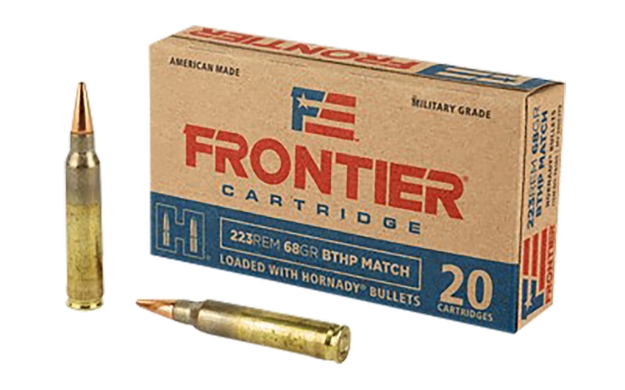 Picture of Frontier Cartridge Military Grade Centerfire Rifle 223 Rem 68 Gr Hollow Point Boat-Tail Match (Hpbtm) 20 Per Box/ 25 Cs 