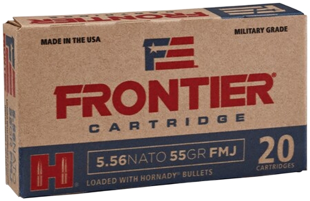 Picture of Frontier Cartridge Military Grade Centerfire Rifle 5.56X45mm Nato 55 Gr Hollow Point Match 20 Per Box/ 25 Cs 