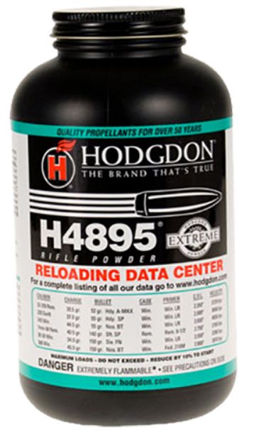 Picture of Hodgdon Extreme H4895 Rifle Powder Multi-Caliber 1 Lb 