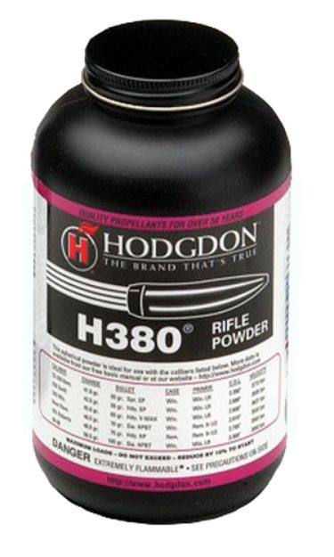 Picture of Hodgdon H380 Rifle Powder Multi-Caliber 1 Lb 