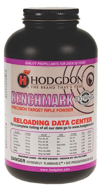 Picture of Hodgdon Extreme Benchmark Smokeless Rifle 1 Lb 