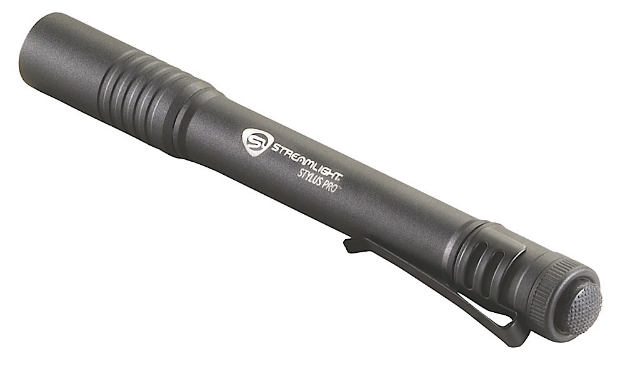 Picture of Streamlight Stylus Pro Penlight Black Anodized Aluminum White Light Led 100 Lumens 