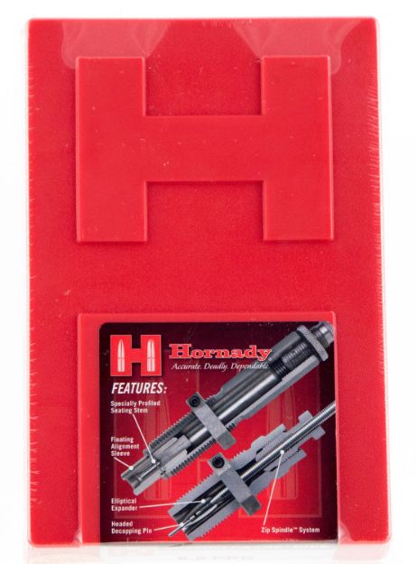 Picture of Hornady Custom Grade Series Iii 2-Die Set For 6.5 Prc Includes Sizing/Seater 