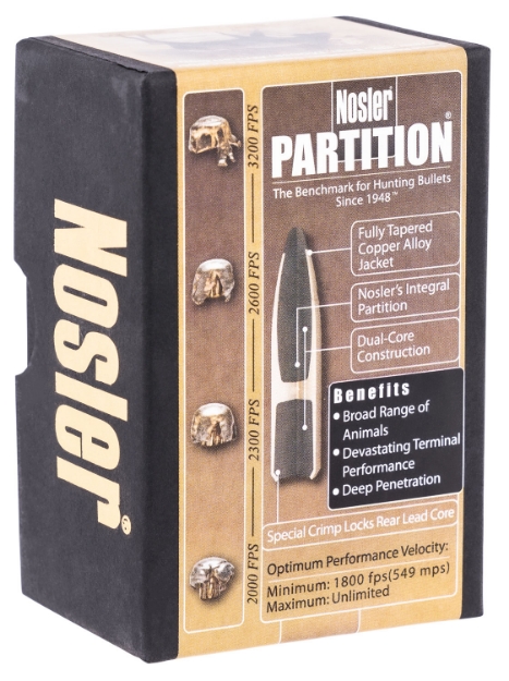 Picture of Nosler Partition Hunting 270 Win .277 130 Gr Partition Spitzer 50 Per Box 