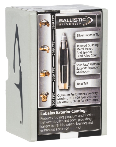 Picture of Nosler Ballistic Silvertip Hunting 25 Cal .257 115 Gr Spitzer Point 50 Per Box 