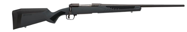 Picture of Savage Arms 110 Hunter 243 Win 4+1 22", Matte Black Metal, Gray Fixed Accustock With Accufit 