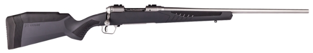 Picture of Savage Arms 110 Storm 6.5X284 Norma 4+1 24", Matte Stainless Metal, Gray Fixed Accustock With Accufit 