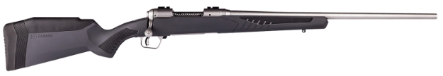 Picture of Savage Arms 110 Storm 270 Win 4+1 22", Matte Stainless Metal, Gray Fixed Accustock With Accufit 