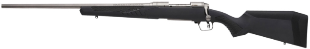 Picture of Savage Arms 110 Storm 30-06 Springfield 4+1 22", Matte Stainless Metal, Gray Fixed Accustock With Accufit, Left Hand 