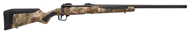 Picture of Savage Arms 110 Predator 243 Win 4+1 24", Matte Black Metal, Mossy Oak Terra Fixed Accustock With Accufit 