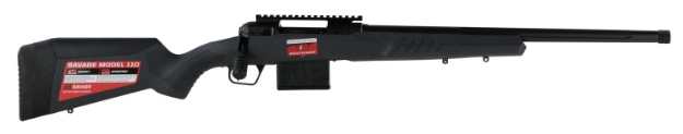 Picture of Savage Arms 110 Tactical 308 Win 10+1 20", Matte Black Metal, Gray Fixed Accustock With Accufit 