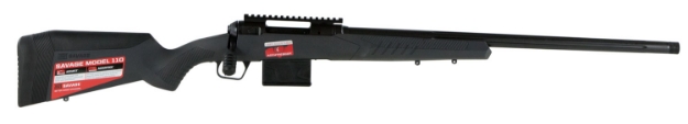 Picture of Savage Arms 110 Tactical 308 Win 10+1 24", Matte Black Metal, Gray Fixed Accustock With Accufit 