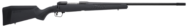 Picture of Savage Arms 110 Long Range Hunter 308 Win 4+1 26", Matte Black Metal, Gray Fixed Accustock With Accufit 