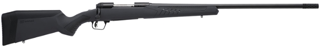 Picture of Savage Arms 110 Long Range Hunter 6.5X284 Norma 3+1 26", Matte Black Metal, Gray Fixed Accustock With Accufit Stock 