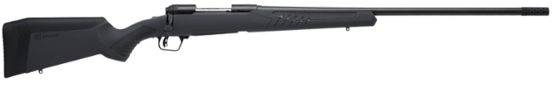 Picture of Savage Arms 110 Long Range Hunter 300 Win Mag 4+1 26", Matte Black Metal, Gray Fixed Accustock With Accufit 