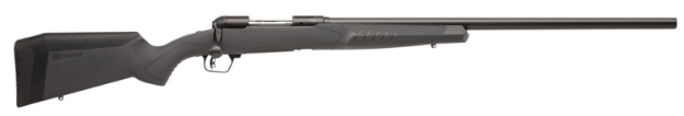 Picture of Savage Arms 110 Varmint 223 Rem 4+1 26", Matte Black Metal, Gray Fixed Accustock With Accufit 