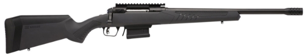 Picture of Savage Arms 110 Haymaker 450 Bushmaster 4+1 18" Barrel, Matte Black Metal, Black Fixed Accustock With Accufit 