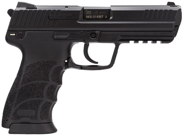 Picture of Hk Hk45 V1 *Ma Compliant 45 Acp 4.46" 10+1 (2) Black Black Steel Slide Black Interchangeable Backstrap Grip 