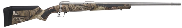 Picture of Savage Arms 110 Bear Hunter 300 Wsm 2+1 23" Matte Stainless Steel Straight Fluted Barrel, Mossy Oak Break-Up Country Fixed Sporter W/Accufit Stock, Right Hand 