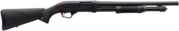 Picture of Winchester Repeating Arms Sxp Defender 12 Gauge 18" 5+1 3" Matte Black Rec/Barrel Matte Black Fixed Textured Grip Paneled Stock Right Hand (Full Size) Includes Cylinder Choke 