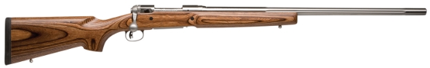 Picture of Savage Arms 12 Varminter Low Profile 223 Rem 4+1 Cap 26" 1:7" Matte Stainless Rec/Barrel Satin Brown Stock Right Hand (Full Size) With Detachable Box Magazine 