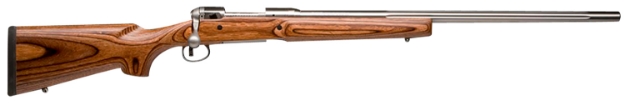 Picture of Savage Arms 12 Varminter Low Profile 308 Win 4+1 Cap 26" 1:10" Matte Stainless Rec/Barrel Satin Brown Stock Right Hand (Full Size) With Detachable Box Magazine 