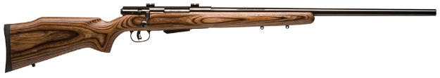 Picture of Savage Arms 25 Lightweight Varminter 223 Rem 4+1 Cap 24" Matte Black Rec/Barrel Natural Brown Laminate Right Hand (Full Size) With Detachable Box Magazine 