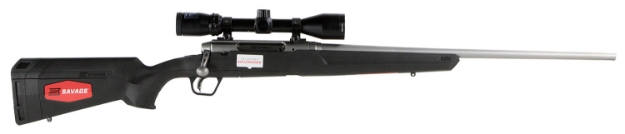 Picture of Savage Arms Axis Ii Xp 22-250 Rem 4+1 22", Matte Stainless Barrel/Rec, Synthetic Stock, Includes Bushnell Banner 3-9X40mm Scope 