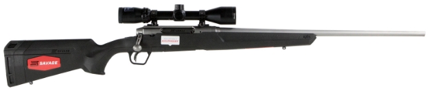 Picture of Savage Arms Axis Ii Xp 6.5 Creedmoor 4+1 22", Matte Stainless Barrel/Rec, Synthetic Stock, Includes Bushnell Banner 3-9X40mm Scope 