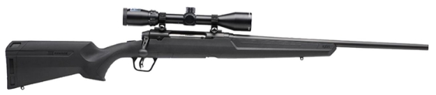 Picture of Savage Arms Axis Ii Xp Compact 243 Win 4+1 20", Matte Black Barrel/Rec, Synthetic Stock, Includes Bushnell 3-9X40mm Scope 