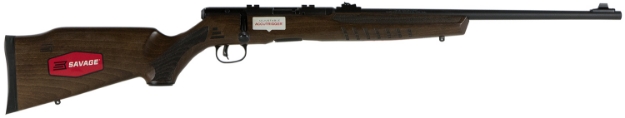 Picture of Savage Arms B17 G Bolt Action 17 Hmr Caliber With 10+1 Capacity, 21" Barrel, Matte Blued Metal Finish & Satin Hardwood Stock Right Hand (Full Size) 