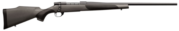 Picture of Weatherby Vanguard 257 Wthby Mag Caliber With 3+1 Capacity, 26" Barrel, Matte Blued Metal Finish & Gray With Black Panels Fixed Monte Carlo Griptonite Stock Right Hand (Full Size) 