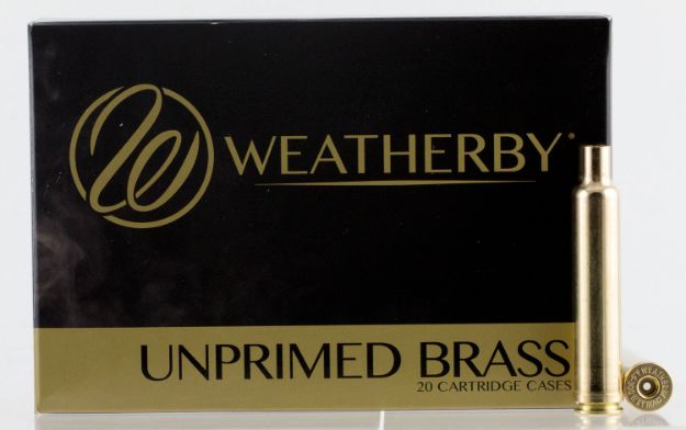 Picture of Weatherby Unprimed Cases 6.5-300 Wthby Mag Rifle Brass 20 Per Box 