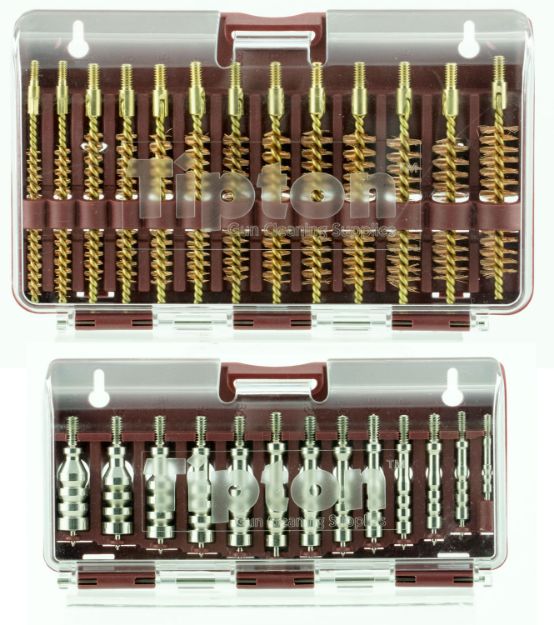 Picture of Tipton Jag & Brush Set 17-45 Cal 8-32" Thread 26 Pieces 