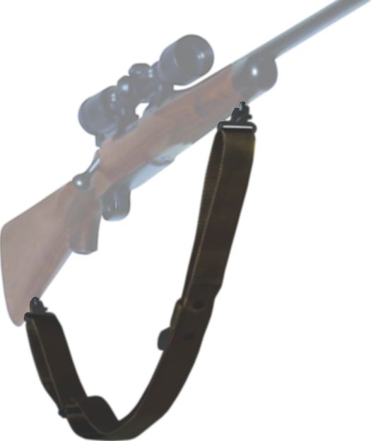 Picture of Outdoor Connection Original Super-Sling With Talon Qd Swivels 1" W Adjustable Black Nylon For Rifle/Shotgun 