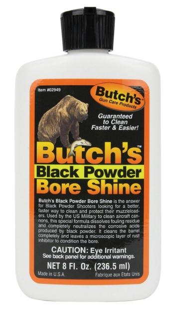 Picture of Butchs Black Powder Bore Shine 8 Oz Squeeze Bottle 