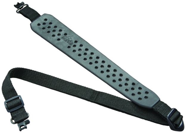 Picture of Butler Creek Comfort V- Grip Sling Black Rubber With Nylon Strap, Adjustable Design, 1" Qd Swivels For Rifles 