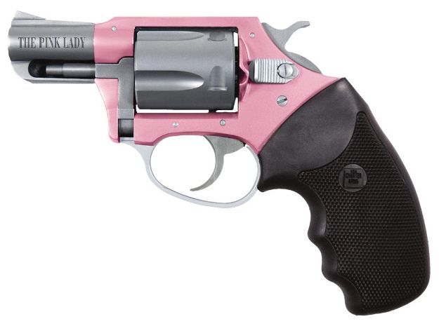 Picture of Charter Arms Undercover Lite Pink Lady 38 Special 5Rd 2" Barrel/Cylinder W/Stainless Finish, Aluminum Frame W/Pink Finish, Standard Hammer, Finger Grooved Black Rubber Grip 