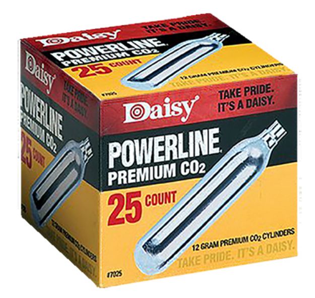Picture of Daisy Powerline Co2 Cylinder 12 Gram 25 Per Pack 