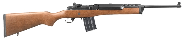 Picture of Ruger Mini-14 Ranch 5.56X45mm Nato 20+1 18.50" Barrel, Blued Alloy Steel, Hardwood Stock, Optics Ready 