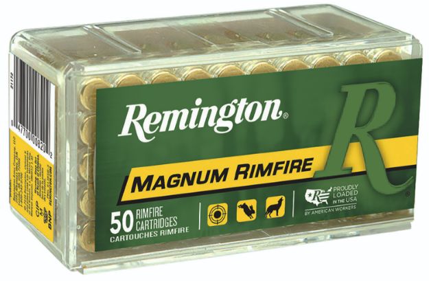 Picture of Remington Ammunition Magnum Rimfire Hunting 22 Wmr 40 Gr Pointed Soft Point (Psp) 50 Per Box/ 40 Cs 