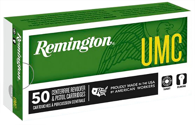 Picture of Remington Ammunition Umc Target 40 S&W 165 Gr Full Metal Jacket (Fmj) 50 Per Box/ 10 Cs 