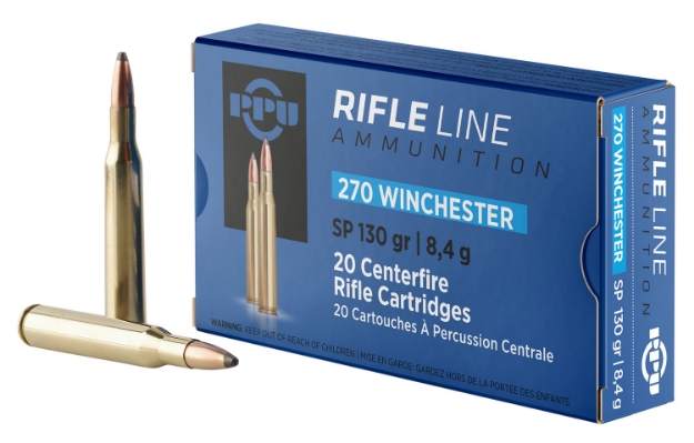 Picture of Ppu Standard Rifle 270 Win 130 Gr Soft Point (Sp) 20 Per Box/ 10 Cs 