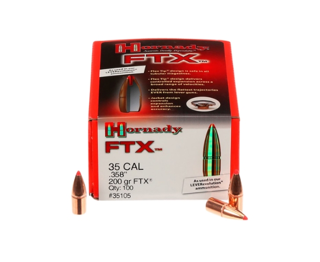 Picture of Hornady Ftx Hunting 35 Cal .358 200 Gr Flex Tip Expanding (Ftx) 