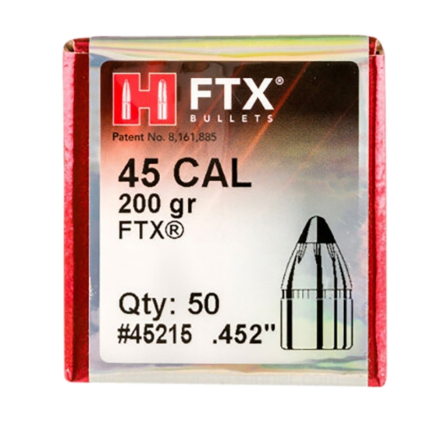 Picture of Hornady Ftx Hunting 45 Cal .452 200 Gr Flex Tip Expanding (Ftx) 