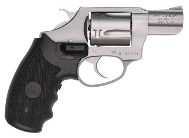 Picture of Charter Arms Undercover 38 Special 5Rd 2" Overall Stainless Steel With Black Rubber Grip Includes Crimson Trace Laser 