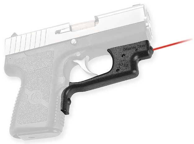 Picture of Crimson Trace Lg437 Laserguard 5Mw Red Laser With 633Nm Wavelength & 50 Ft Range Black Finish For 9Mm Luger & 40 S&W Kahr Cw, Pw 